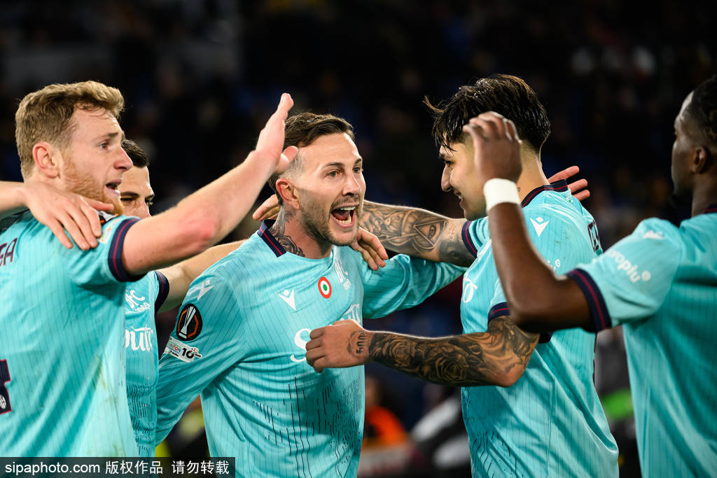 欧联8强出炉：维拉领衔英西葡各2队 博洛尼亚意甲独苗